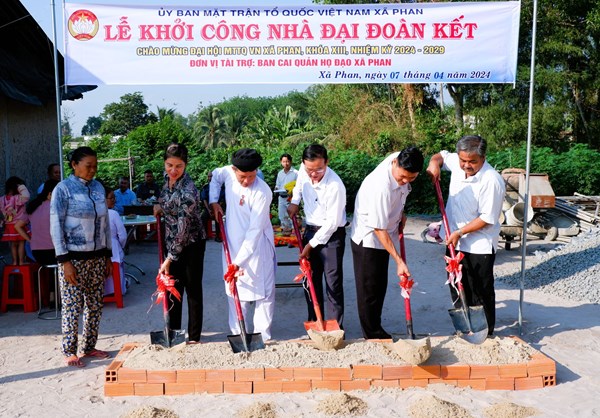 Ủy ban MTTQ xã Phan: Chung tay xây dựng nông thôn mới 
