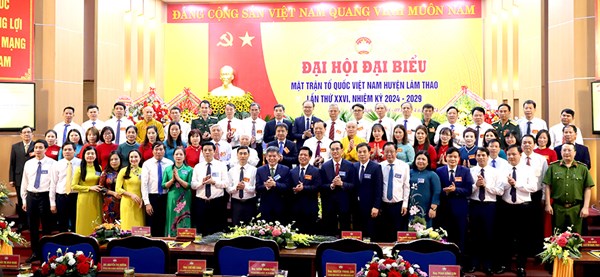 Phú Thọ: Đại hội điểm Ủy ban MTTQ huyện Lâm Thao lần thứ XXVI, nhiệm kỳ 2024 - 2029