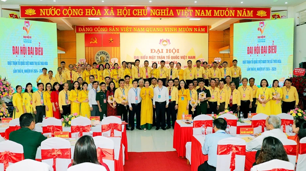 Nghệ An: Đại hội điểm Mặt trận Tổ quốc Việt Nam thị xã Thái Hòa, nhiệm kỳ 2024 – 2029