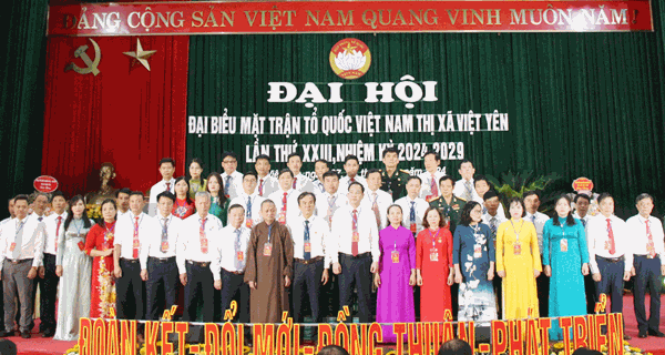 Bắc Giang: Đại hội MTTQ thị xã Việt Yên lần thứ XXIII