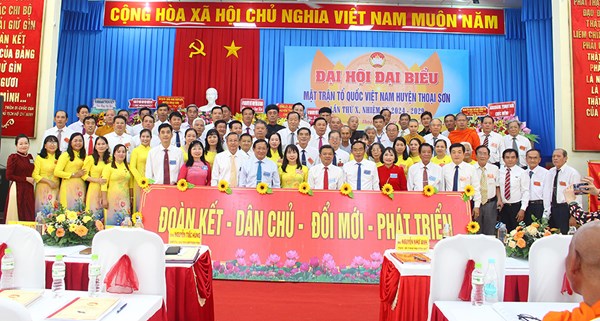An Giang: Đại hội MTTQ Việt Nam huyện Thoại Sơn lần thứ X (nhiệm kỳ 2024-2029)
