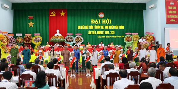 Phát huy, chia sẻ kinh nghiệm từ Đại hội đại biểu MTTQ Việt Nam huyện Châu Thành, tỉnh Trà Vinh
