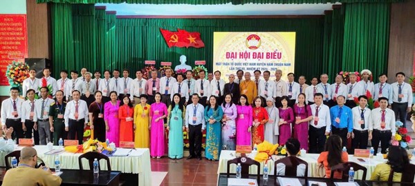 Bình Thuận: Đại hội MTTQVN huyện Hàm Thuận Nam, nhiệm kỳ 2024 -2029 