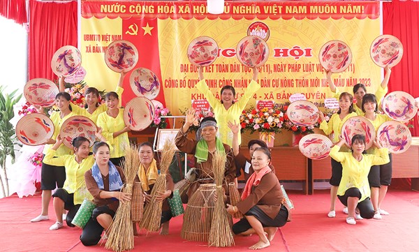 MTTQ các cấp huyện Lâm Thao phát huy vai trò của MTTQ trong xây dựng khối đại đoàn kết toàn dân tộc