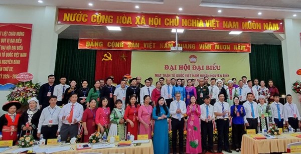Cao Bằng: Đại hội đại biểu MTTQ huyện Nguyên Bình lần thứ XV, nhiệm kỳ 2024 - 2029 thành công tốt đẹp