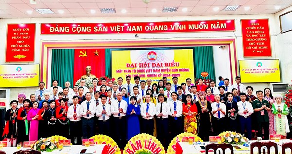 Tuyên Quang: Tổ chức thành công Đại hội đại biểu MTTQ huyện Sơn Dương