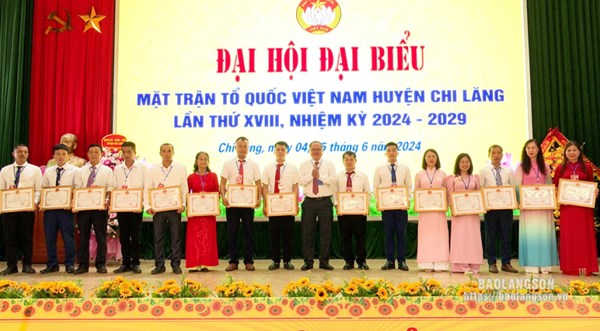 Lạng Sơn: Đại hội đại biểu MTTQ huyện Chi Lăng nhiệm kỳ 2024 – 2029