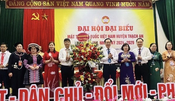 Cao Bằng: Đại hội đại biểu Mặt trận Tổ quốc huyện Thạch An lần thứ XVI, nhiệm kỳ 2024 - 2029