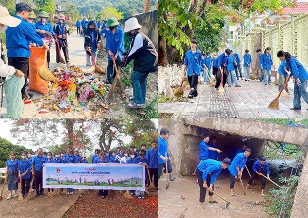 Điện Biên:Tình nguyện vì môi trường sạch đẹp