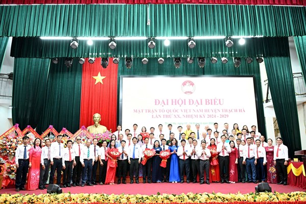 Hà Tĩnh: Đại hội đại biểu MTTQ huyện Thạch Hà lần thứ XX, nhiệm kỳ 2024-2029 