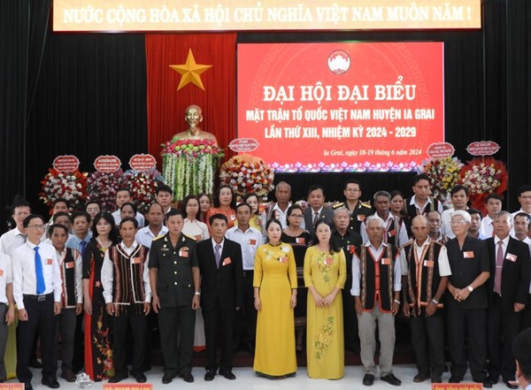 Gia Lai: Đại hội đại biểu Mặt trận Tổ quốc Việt Nam huyện La Grai nhiệm kỳ 2024-2029