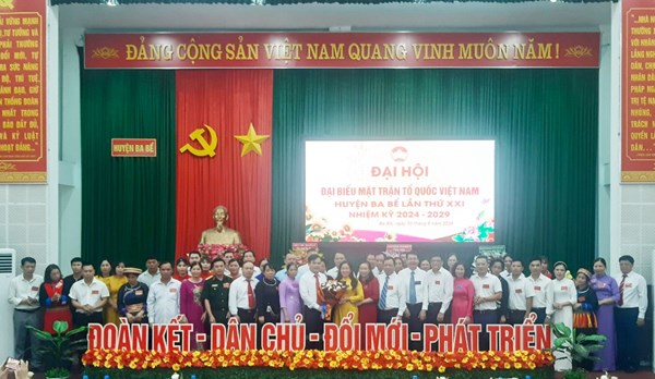 Bắc Kạn: Đại hội MTTQ Việt Nam huyện Ba Bể lần thứ XXI, nhiệm kỳ 2024 – 2029
