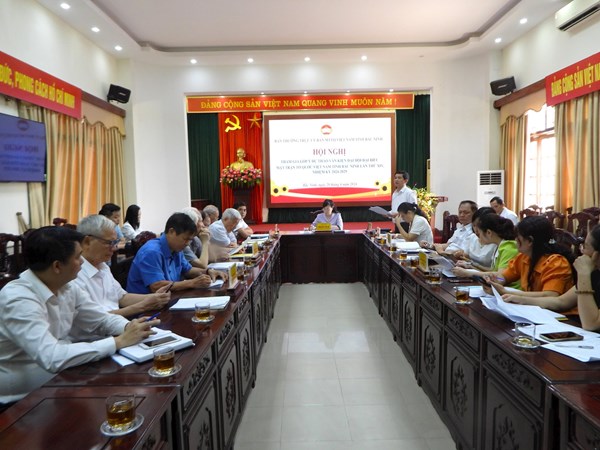 Góp ý Dự thảo Văn kiện Đại hội đại biểu MTTQ tỉnh Bắc Ninh khóa XIV