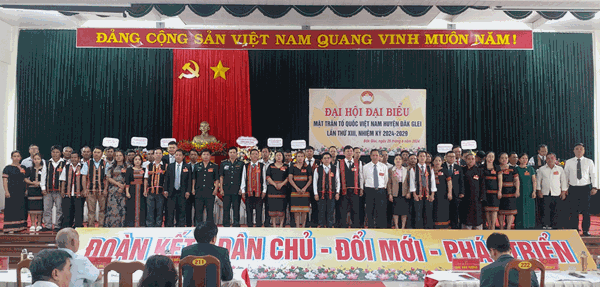 Kon Tum: Đại hội đại biểu MTTQ huyện Đắk Glei lần thứ XIII, nhiệm kỳ 2024-2029 