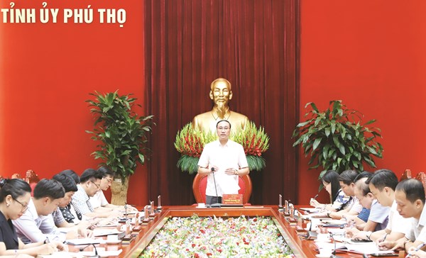 Phú Thọ: Giao ban MTTQ và các tổ chức chính trị- xã hội tỉnh