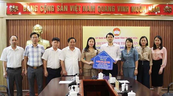 Thanh Hóa: Tiếp nhận hỗ trợ xây dựng nhà ở cho hộ nghèo, gia đình chính sách, hộ khó khăn về nhà ở