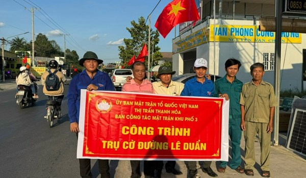 Lan tỏa mô hình Mỗi khu dân cư một công trình ở tỉnh Long An