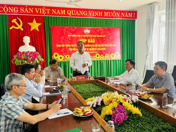 Đại hội đại biểu MTTQ Việt Nam tỉnh Đắk Lắk lần XV:Tăng cường vai trò nòng cốt chính trị của MTTQ Việt Nam