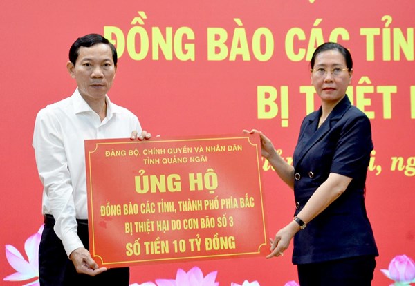 Điện Biên, Quảng Ngãi, Kon Tum, Hà Giang: Phát động ủng hộ đồng bào bị thiệt hại do bão lũ gây ra