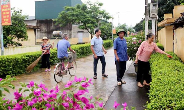 Yên Thái khởi sắc từ xây dựng xã nông thôn mới nâng cao