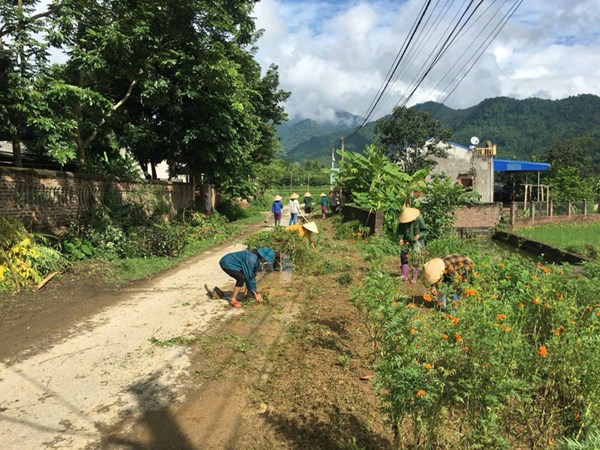 Bắc Kạn: Cải thiện môi trường trong xây dựng nông thôn mới