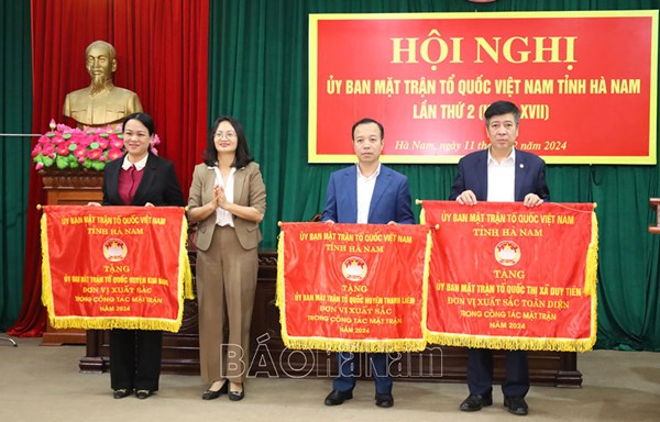 Hội nghị Ủy ban Mặt trận Tổ quốc Việt Nam tỉnh Hà Nam lần thứ 2, khóa XVII