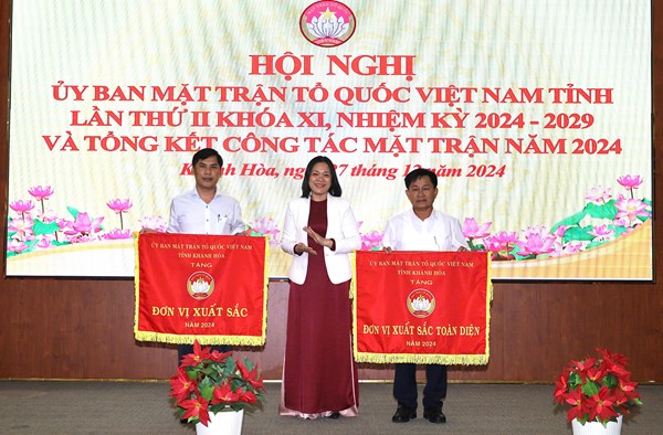 Hội nghị Ủy ban MTTQ Việt Nam tỉnh Khánh Hòa lần thứ II, khóa XI, nhiệm kỳ 2024 – 2029