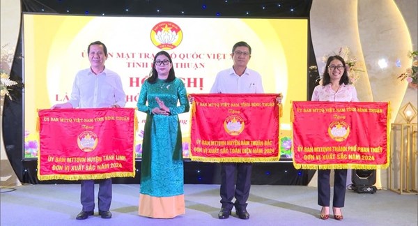 Hội nghị Uỷ ban Mặt trận Tổ quốc Việt Nam tỉnh Bình Thuận lần thứ 2, khoá IX, nhiệm kỳ 2024 - 2029