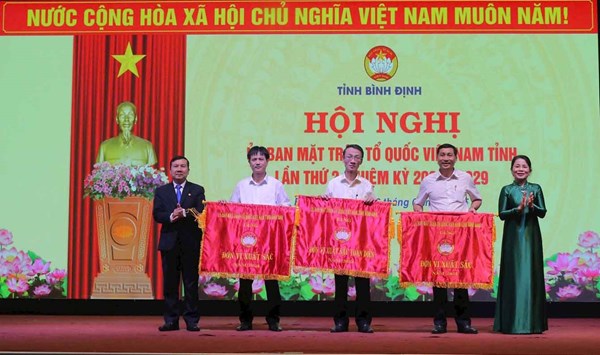 Hội nghị Ủy ban MTTQ Việt Nam tỉnh Bình Định lần thứ 2, khóa XII (nhiệm kỳ 2024-2029)