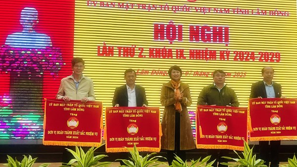 Hội nghị lần thứ 2 Ủy ban MTTQ Việt Nam tỉnh Lâm Đồng khóa IX