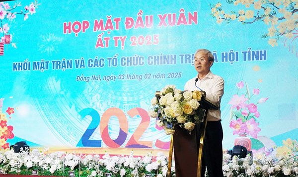 Khối Mặt trận và các tổ chức chính trị - xã hội tỉnh Đồng Nai họp mặt đầu năm Ất Tỵ