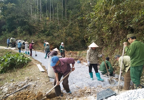 Bắc Kạn: Đồng lòng, chung sức xây dựng nông thôn mới