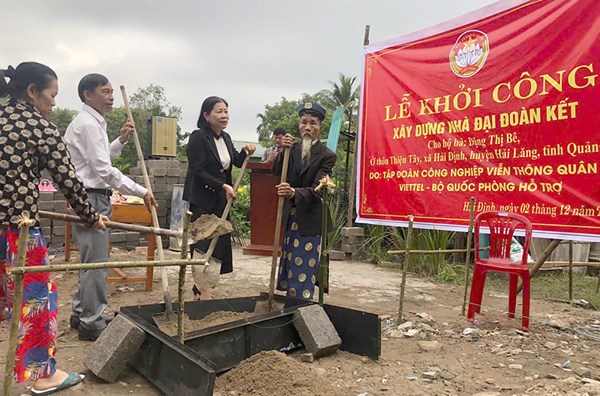 Huyện Hải Lăng quyết tâm không để người dân nào sống trong nhà ở tạm, dột nát