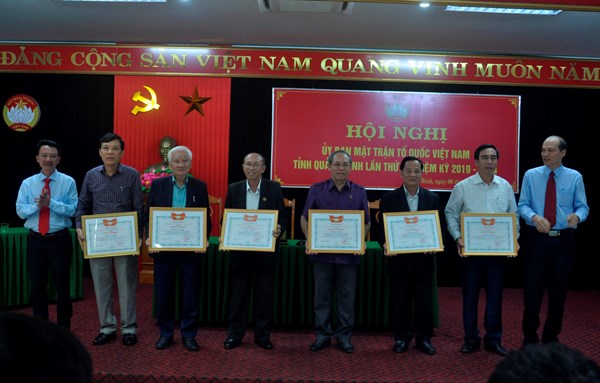 Mặt trận Quảng Bình đẩy mạnh công tác tuyên truyền Đại hội Đảng các cấp