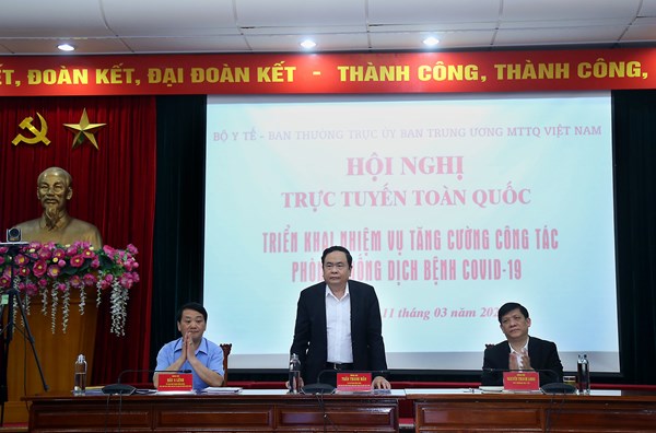 Huy động toàn dân tham gia thực hiện phòng chống dịch Covid-19