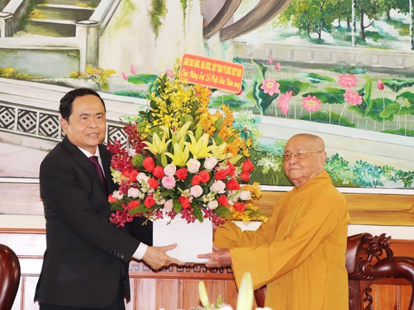 Chủ tịch Trần Thanh Mẫn gửi thư chúc mừng Đại lễ Phật đản năm 2020 - PL.2564