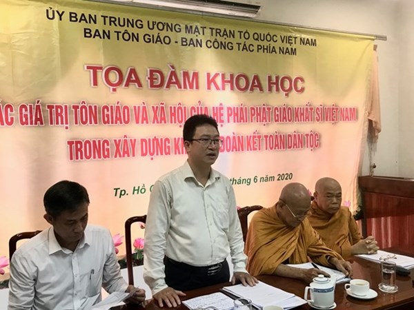 Khẳng định vai trò của Phật giáo Khất sĩ Việt Nam trong khối đại đoàn kết toàn dân tộc 