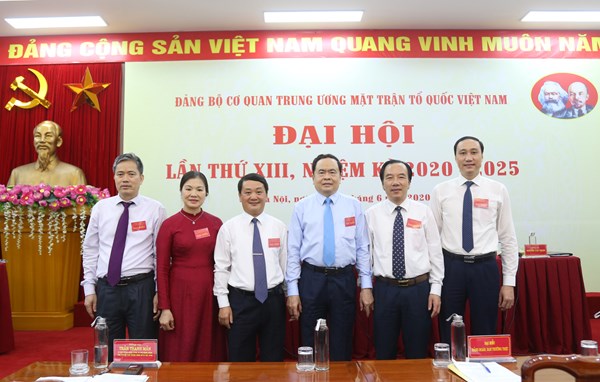 Đại hội Đảng bộ cơ quan Trung ương MTTQ Việt Nam lần thứ XIII, nhiệm kỳ 2020-2025