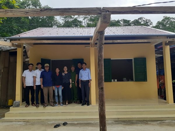 Quảng Bình: Hỗ trợ 850 triệu đồng xây 10 nhà Đại đoàn kết ở bản Xà Khía