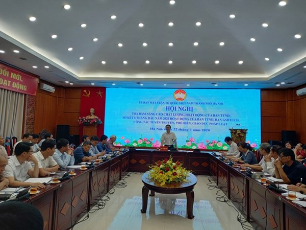 Hà Nội: Phát huy vai trò giám sát của nhân dân