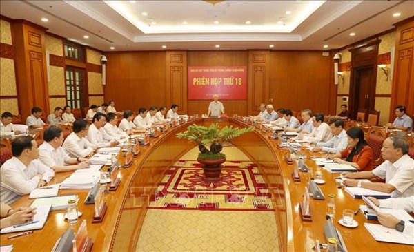 Tổng Bí thư, Chủ tịch nước Nguyễn Phú Trọng chủ trì Phiên họp Ban Chỉ đạo Trung ương về phòng, chống tham nhũng