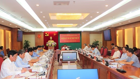 Ủy ban Kiểm tra Trung ương thi hành kỷ luật một số tổ chức đảng, đảng viên