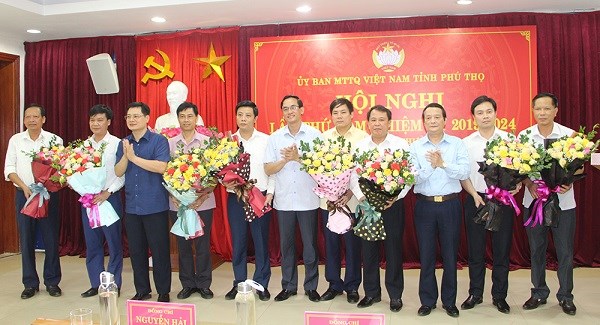 Ủy ban MTTQ Việt Nam tỉnh Phú Thọ có Phó Chủ tịch mới