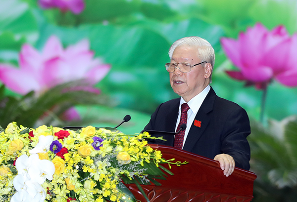 Tổng Bí thư, Chủ tịch nước Nguyễn Phú Trọng: Xây dựng Đảng bộ Quân đội thật sự mẫu mực, thật sự trong sạch, vững mạnh 