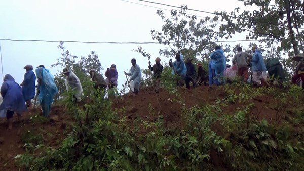 Quảng Nam: 53 người mất tích do sạt lở đất ở huyện Nam Trà My