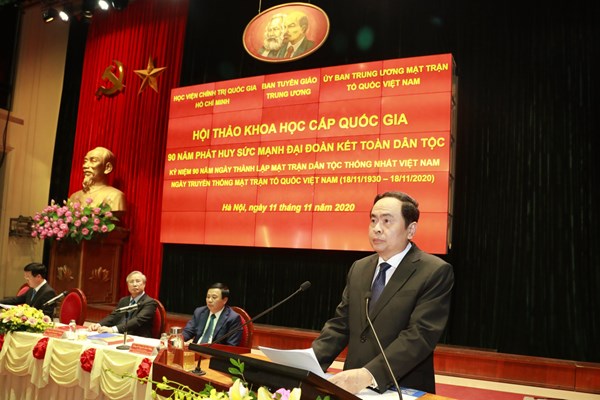 Luôn quán triệt, vận dụng và phát triển sáng tạo tư tưởng đại đoàn kết của Chủ tịch Hồ Chí Minh trong từng thời kỳ lịch sử