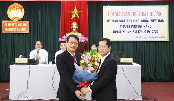 Ông Ngô Xuân Thắng làm Chủ tịch Ủy ban MTTQ Việt Nam TP Đà Nẵng 