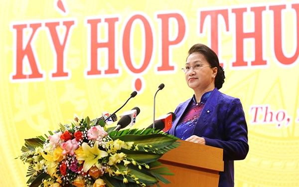 Chủ tịch Quốc hội dự Kỳ họp HĐND tỉnh Phú Thọ