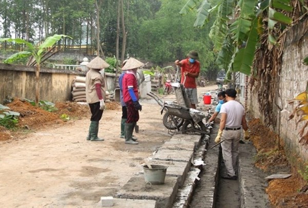 Nhóm nòng cốt xây dựng nông thôn mới ở Vĩnh Phúc