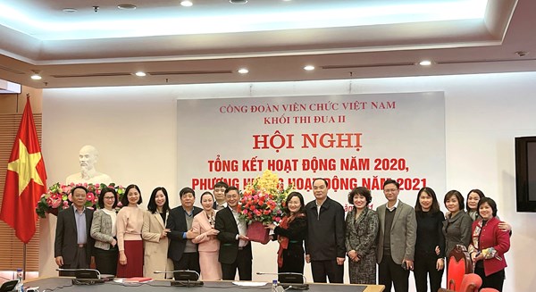 Khối thi đua II – Công đoàn Viên chức Việt Nam tổng kết hoạt động năm 2020